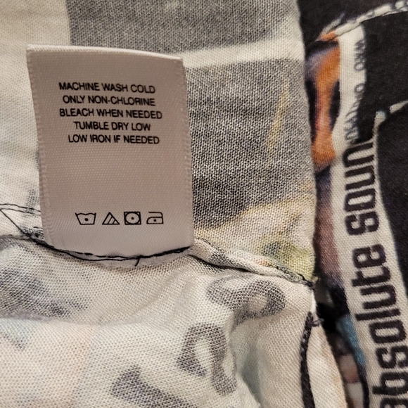 human graffiti tabloid tunic blouse large - Picture 7 of 8